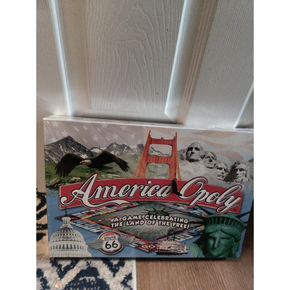 Late For The Sky America-Opoly Board Game NEW Sealed